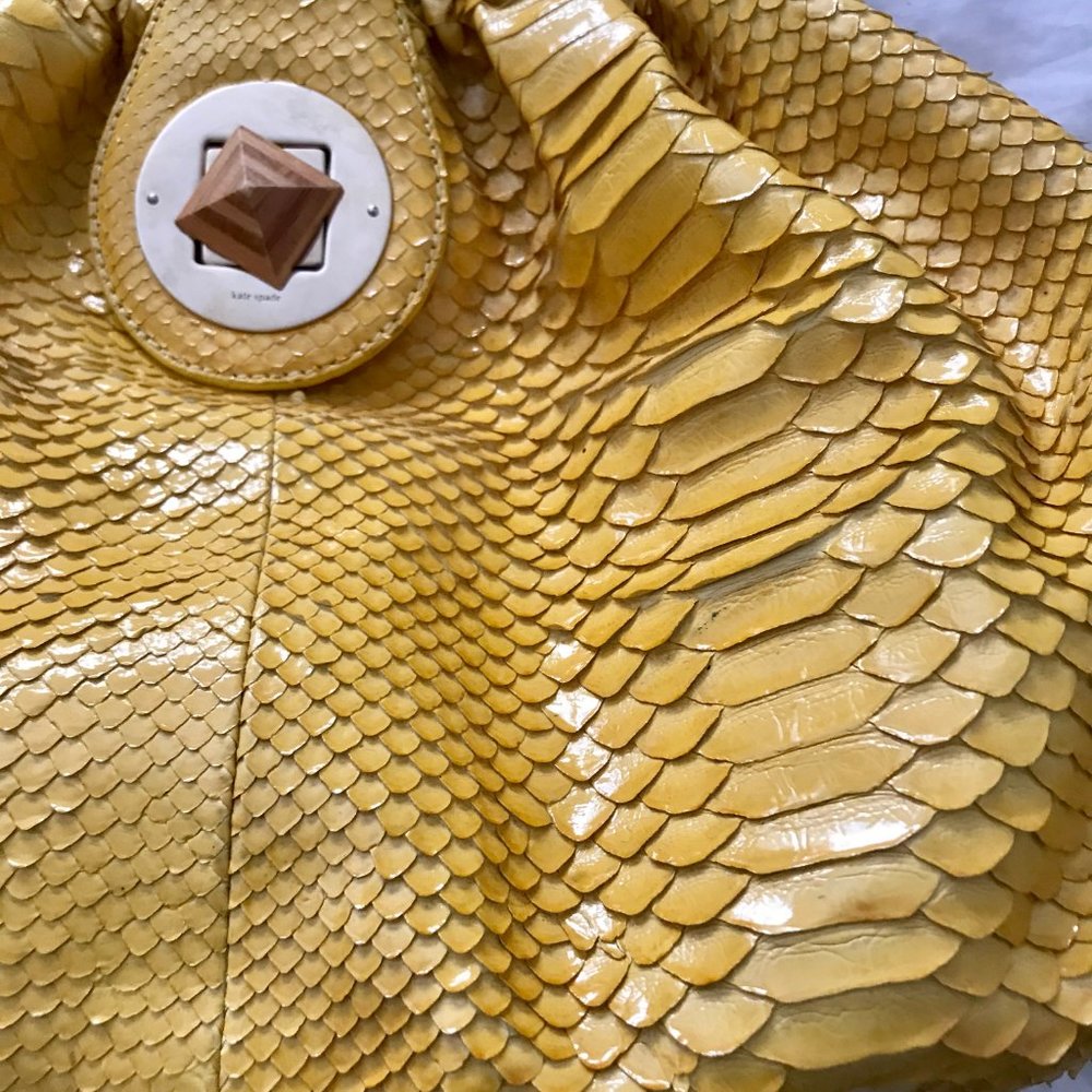Vintage Kate Spade Collection Python Maya - Picture 8 of 8
